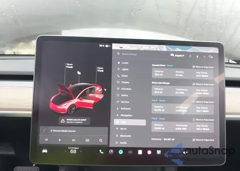 2021 Tesla Model 3 Standard Range Plus Rear-Wheel Drive from USA, damaged, VIN 5YJ3E1EA7MF930295